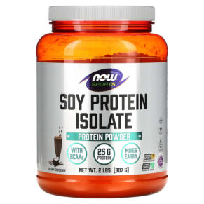 Thực phẩm chức năng NOW Foods Sports Soy Protein Isolate Creamy Chocolate 2 lbs (907 g) 733739021434