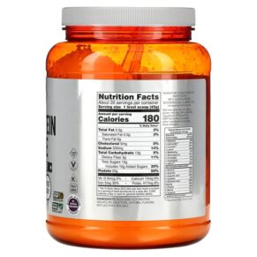 Thực phẩm bổ sung NOW Foods Sports Soy Protein Isolate Creamy Vanilla 2 lbs (907 g) 733739021427