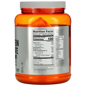 Thực phẩm bổ sung NOW Foods Sports Whey Protein Concentrate Protein Powder Unflavored 1.5 lbs (680 g) 733739022981