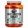 NOW Foods Sports Whey Protein Isolate Creamy Chocolate 1.8 lbs (816 g) 4 Thực phẩm chức năng NOW Foods Sports Whey Protein Isolate Creamy Chocolate 1.8 lbs (816 g) 733739021625
