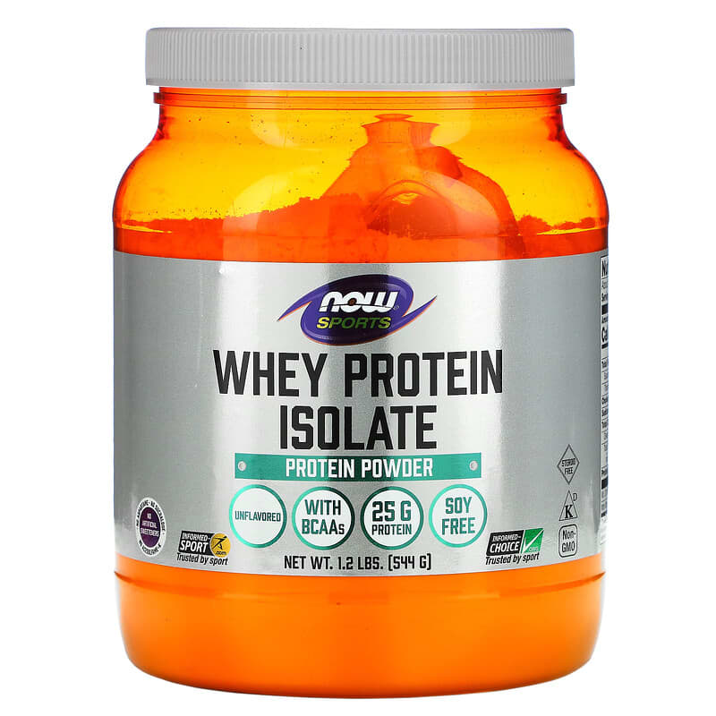 NOW Foods Sports Whey Protein Isolate Unflavored 1.2 lbs (544 g) 8 Thực phẩm chức năng NOW Foods Sports Whey Protein Isolate Unflavored 1.2 lbs (544 g) 733739021724
