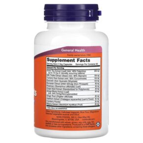 Thực phẩm bổ sung NOW Foods Super Antioxidants 120 Veg Capsules 733739033222