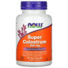 Thực phẩm chức năng NOW Foods Super Colostrum 500 mg 90 Veg Capsules 733739032324