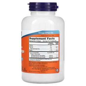 Thực phẩm bổ sung NOW Foods Super Omega EPA 120 Softgels 733739016829