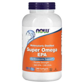 Thực phẩm chức năng NOW Foods Super Omega EPA 240 Softgels 733739016836