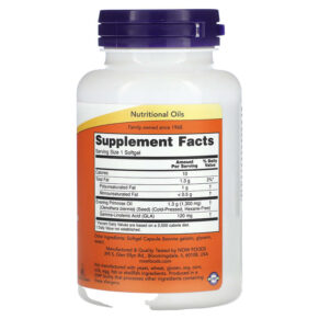 NOW Foods Super Primrose 1300 mg 60 Softgels 3 Thực phẩm bổ sung NOW Foods Super Primrose 1300 mg 60 Softgels 733739017550