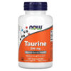 Thực phẩm chức năng NOW Foods Taurine 500 mg 100 Veg Capsules 733739001405