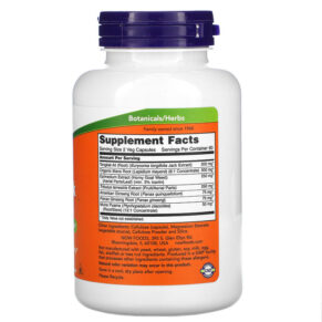 Thực phẩm bổ sung NOW Foods TestoJack 200 120 Veg Capsules 733739021977
