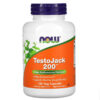 Thực phẩm chức năng NOW Foods TestoJack 200 120 Veg Capsules 733739021977