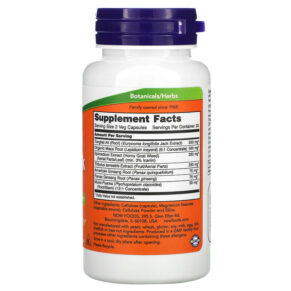 Thực phẩm bổ sung NOW Foods TestoJack 200 60 Veg Capsules 733739021984