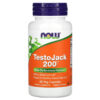 Thực phẩm chức năng NOW Foods TestoJack 200 60 Veg Capsules 733739021984