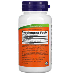 Thực phẩm bổ sung NOW Foods TestoJack 300 300 mg 60 Veg Capsules 733739022028