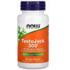 Thực phẩm chức năng NOW Foods TestoJack 300 300 mg 60 Veg Capsules 733739022028
