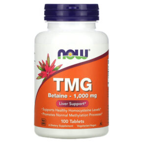 Thực phẩm chức năng NOW Foods TMG 1.000 mg 100 Tablets 733739004949