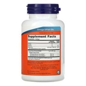 Thực phẩm bổ sung NOW Foods Tri-3D Omega 330 EPA / 220 DHA 90 Softgels 733739016867