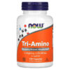 NOW Foods Tri-Amino 120 Capsules 4 Thực phẩm chức năng NOW Foods Tri-Amino 120 Capsules 733739001528