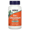 Thực phẩm chức năng NOW Foods Tri-Chromium 500 mcg 90 Veg Capsules 733739014283