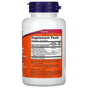Thực phẩm bổ sung NOW Foods Tru-C 60 Veg Capsules 733739007070