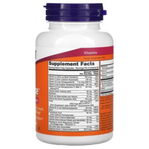 Thực phẩm bổ sung NOW Foods True Balance Multi Vitamin & Mineral 120 Veg Capsules 733739033802