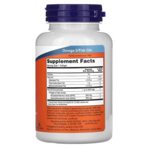 NOW Foods Ultra Omega-3 90 Softgels 3 Thực phẩm bổ sung NOW Foods Ultra Omega-3 90 Softgels 733739016614