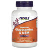 Thực phẩm chức năng NOW Foods Vegetarian Glucosamine & MSM 120 Veg Capsules 733739031303