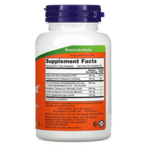 Thực phẩm bổ sung NOW Foods Water Out Fluid Balance 100 Veg Capsules 733739019080