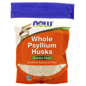 Thực phẩm chức năng NOW Foods Whole Psyllium Husks 16 oz (454 g) 733739059819