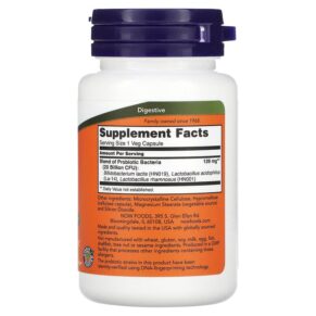 Thực phẩm bổ sung NOW Foods Woman's Probiotic 20 Billion 50 Veg Capsules 733739029065