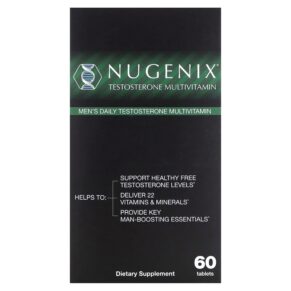 Thực phẩm chức năng Nugenix Men's Daily Testosterone Multivitamin 60 Tablets 855710002468