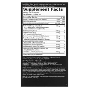 Thực phẩm bổ sung Nugenix Thermo Extreme Metabolic Accelerator 60 Capsules 855710002758