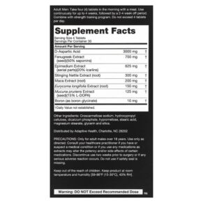 Thực phẩm bổ sung Nugenix Ultimate Advanced Free Testosterone Complex 120 Tablets 855710002208