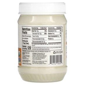 Thực phẩm bổ sung Nutiva All-Purpose Cooking Oil Organic Coconut Oil 15 fl oz (444 ml) 692752106200