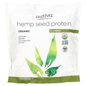 Thực phẩm chức năng Nutiva Organic Hemp Seed Protein 3 lbs (1.36 kg) 692752103001