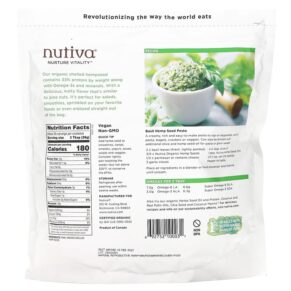 Thực phẩm bổ sung Nutiva Organic Superfood Raw Shelled Hempseed 3 lbs (1.36 kg) 692752100031