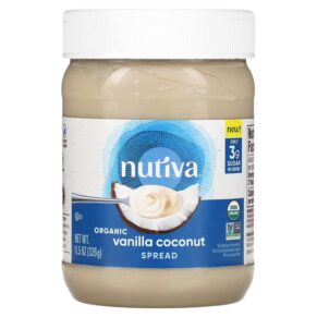 Thực phẩm chức năng Nutiva Organic Vanilla Coconut Spread 11.5 oz (326 g) 692752113826