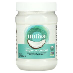 Thực phẩm chức năng Nutiva Organic Virgin Coconut Oil 29 fl oz (858 ml) 692752200021