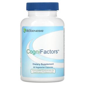 Thực phẩm chức năng Nutra BioGenesis CogniFactors 60 Vegetarian Capsules 812806102716