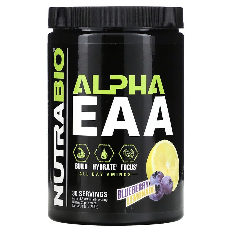 Nutrabio Labs Alpha EAA Blueberry Lemonade 0.87 lb (395 g) 8 Thực phẩm chức năng Nutrabio Labs Alpha EAA Blueberry Lemonade 0.87 lb (395 g) 649908215903