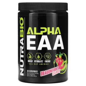 Thực phẩm chức năng Nutrabio Labs Alpha EAA Dragonfruit Candy 0.98 lb (446 g) 649908268909