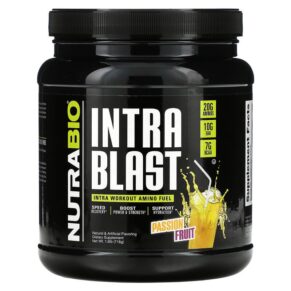 Thực phẩm chức năng Nutrabio Labs Intra Blast Intra Workout Muscle Fuel Passion Fruit 1.6 lb (718 g) 649908260200