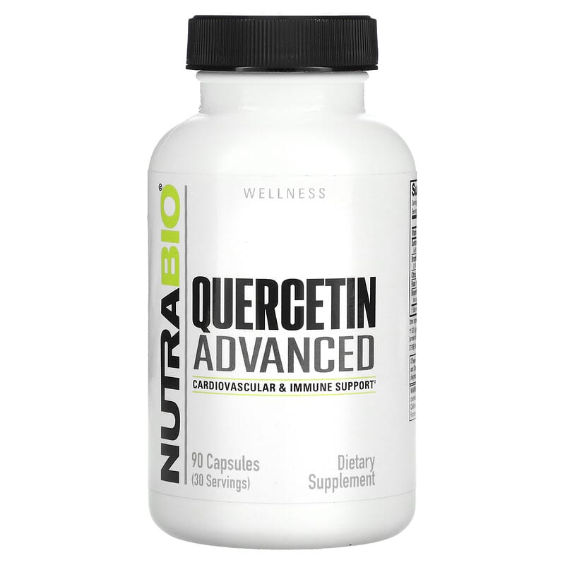Nutrabio Labs Wellness Quercetin Advanced 90 Capsules 8 Thực phẩm chức năng Nutrabio Labs Wellness Quercetin Advanced 90 Capsules 649908216368
