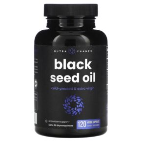 Thực phẩm chức năng NutraChamps Black Seed Oil 120 Veggie Capsules 621983999824