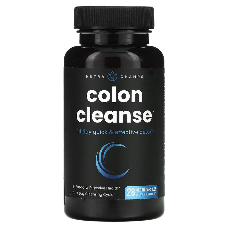 NutraChamps Colon Cleanse 28 Vegan Capsules 8 Thực phẩm chức năng NutraChamps Colon Cleanse 28 Vegan Capsules 621983990197