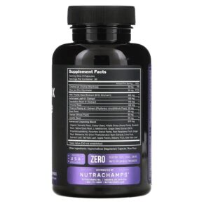 Thực phẩm bổ sung NutraChamps Liver Detox & Cleanse 60 Veggie Capsules 621983999114
