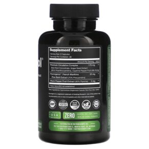 Thực phẩm bổ sung NutraChamps Pycnogenol 60 Vegan Capsules 621983999084