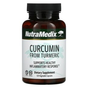 Thực phẩm chức năng NutraMedix Curcumin From Turmeric Supports Healthy Inflammatory Response 120 Vegetarian Capsules 728650021526