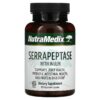 Thực phẩm chức năng NutraMedix Serrapeptase with Inulin 120 Vegetable Capsules 728650077004