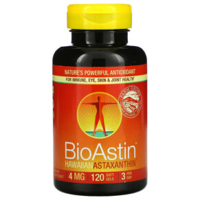 Thực phẩm chức năng Nutrex Hawaii BioAstin Hawaiian Astaxanthin 4 mg 120 Soft Gels 732894035133