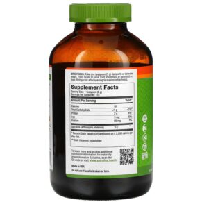 Thực phẩm bổ sung Nutrex Hawaii Pure Hawaiian Spirulina Powder 16 oz (454 g) 732894010260