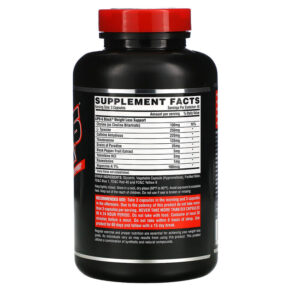 Thực phẩm bổ sung Nutrex Research LIPO-6 Black Extreme Potency 120 Black-Caps 850005755388
